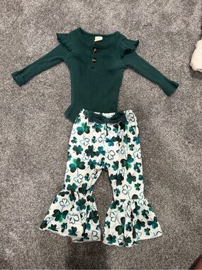 St. Patrick’s Day set for baby girl 3m